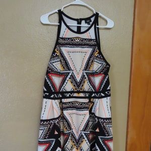 Mossimo Patterned dress with halter neck